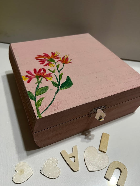 Paint a box, joy of hand painted!
