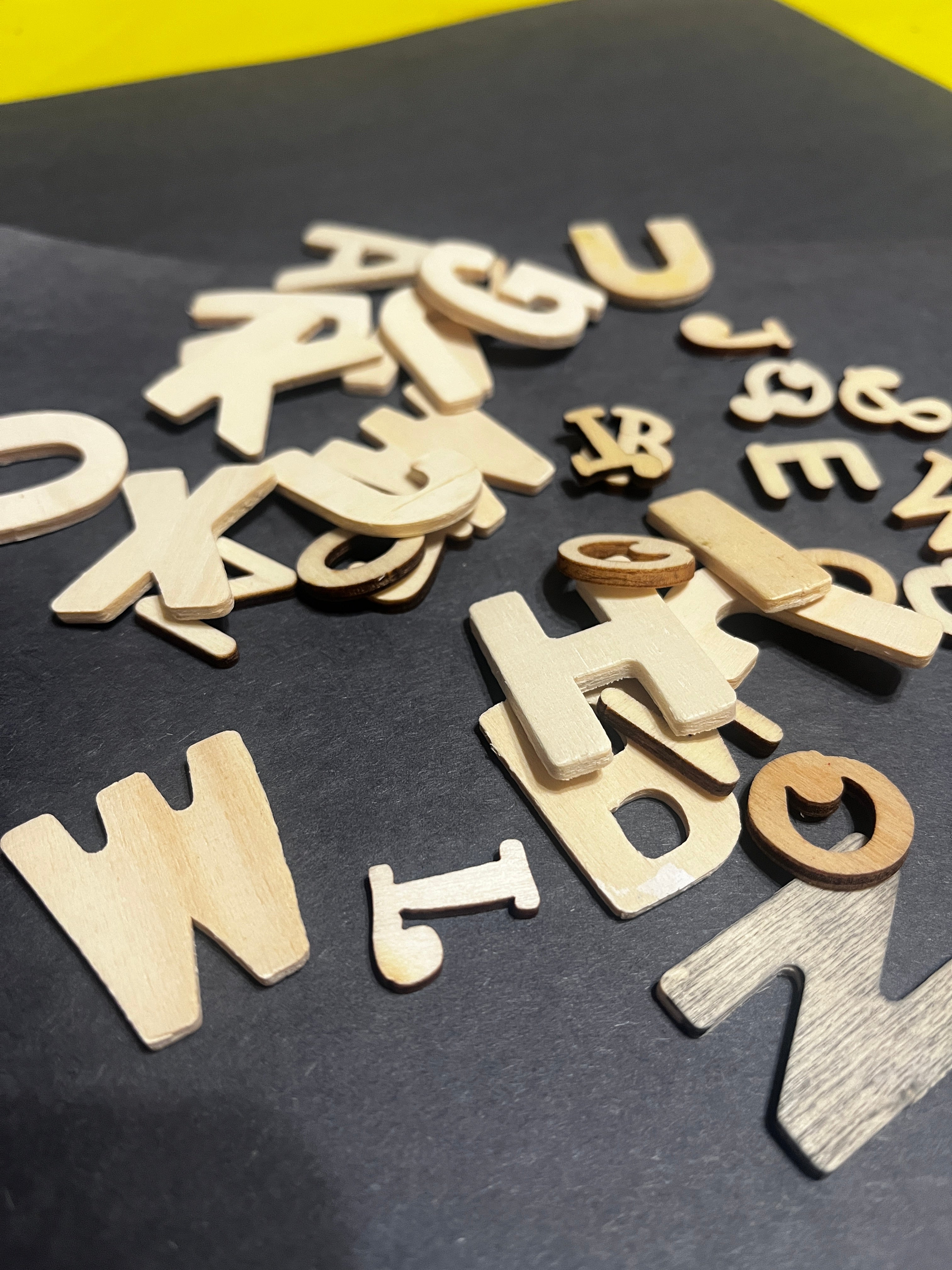 Let's create wooden letters with fun & easy steps