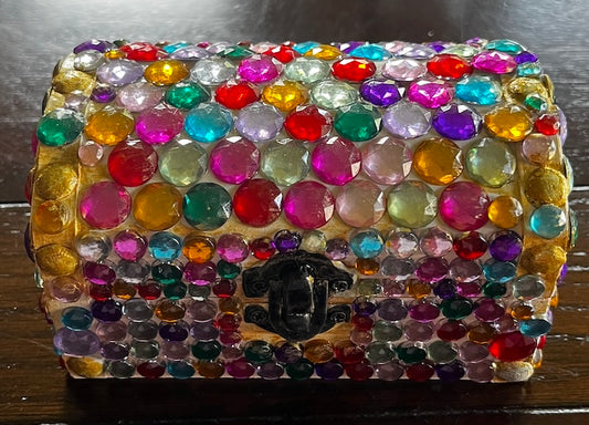 A jeweled treasure box